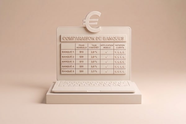 Un ordinateur avec un comparateur